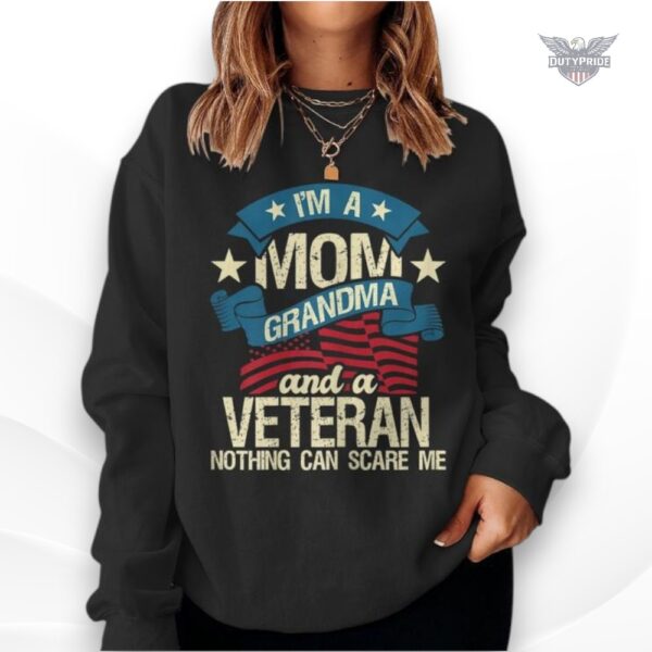 mom grandma veteran sweatshirt