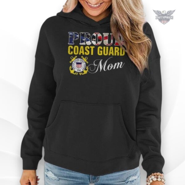 proud coast guard mom sweatshirt
