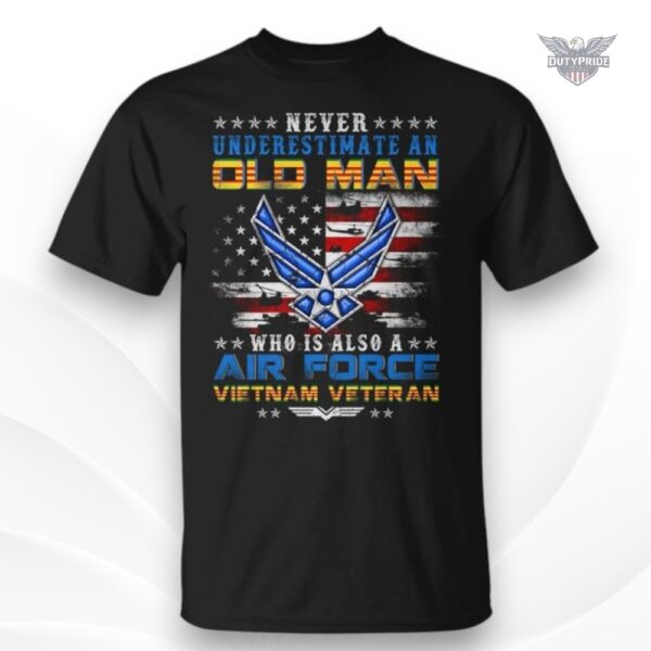 us vietnam veteran air force t shirt