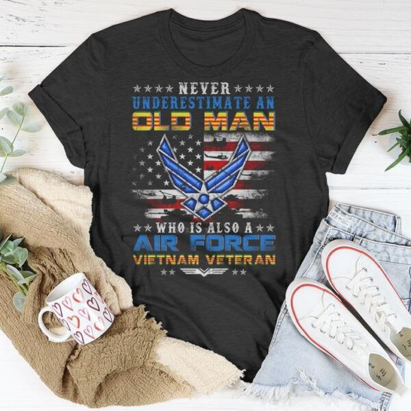 us vietnam veteran air force t shirt