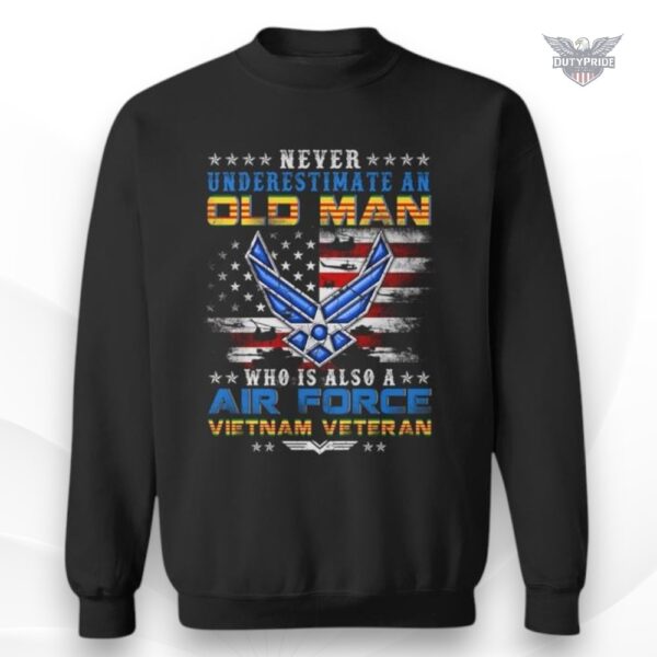 us vietnam veteran air force sweatshirt