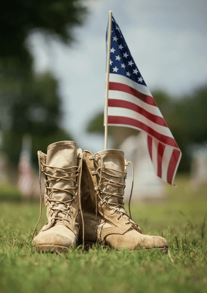 combat boots final march meaning battlefield cross