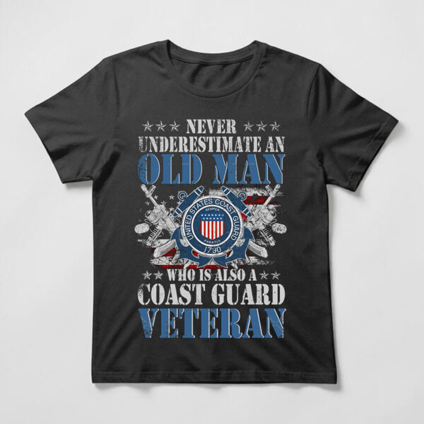 coast guard veteran tee