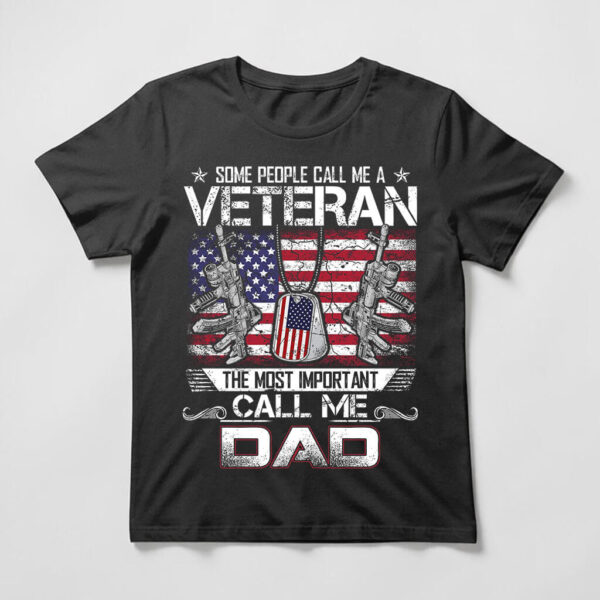 veteran dad shirt