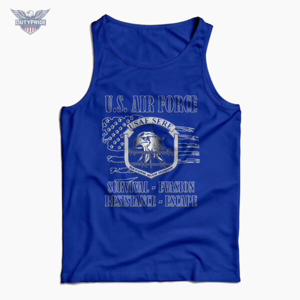 survival evasion resistance escape tank top
