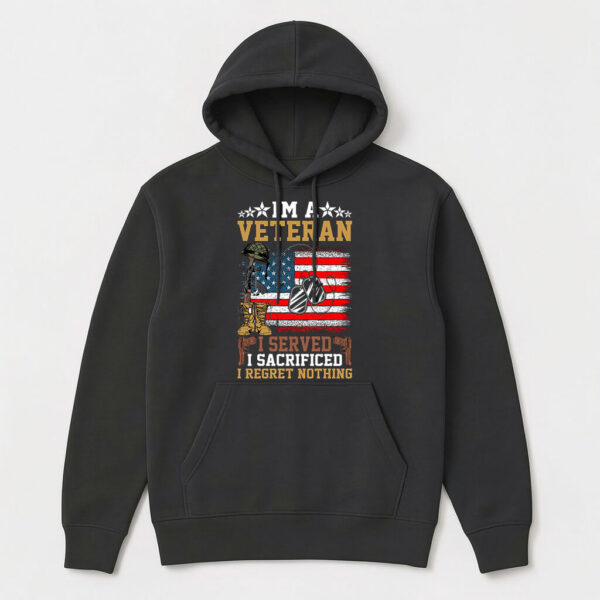 i served i sacrificed i regret nothing hoodie i served i sacrificed i regret nothing hoodie