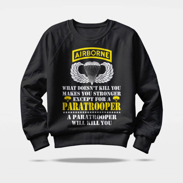 airborne paratrooper sweatshirt