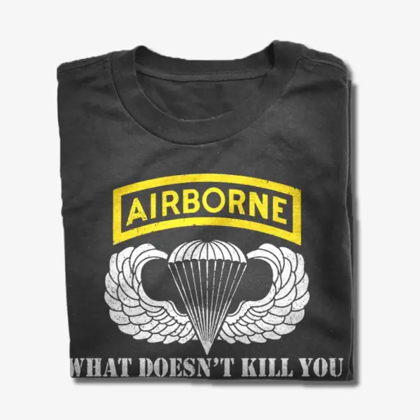airborne paratrooper shirt