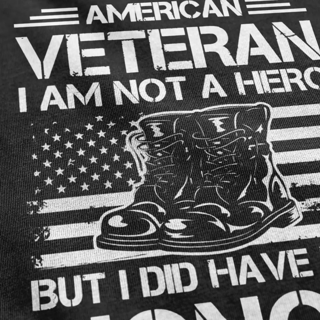 i am not a hero veteran shirt