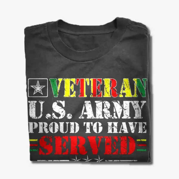 vietnam veteran us army shirt