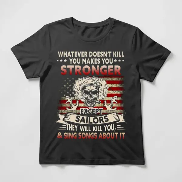 sailor skull tee shirt