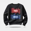 Home of the Free Because of the Brave Patriotic sweatshirt