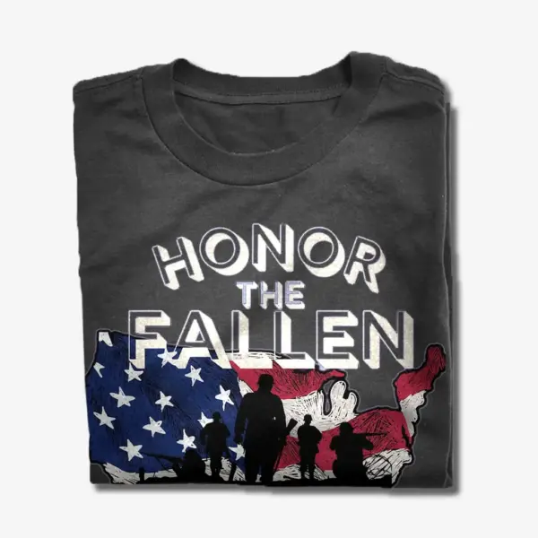 honor the fallen thank the living t shirt