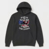 honor the fallen thank the living hoodie
