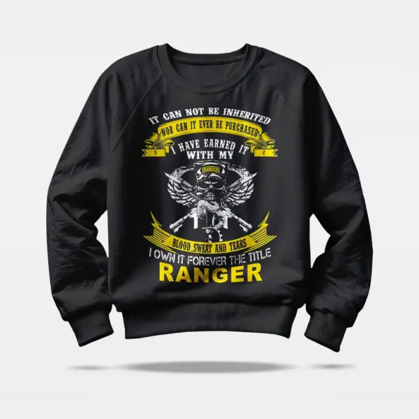 army ranger sweatshirt