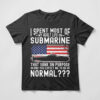 funny submarine t-shirt