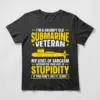 grumpy old submarine veteran t shirt