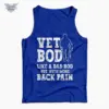vet bod like a dad bod tank top